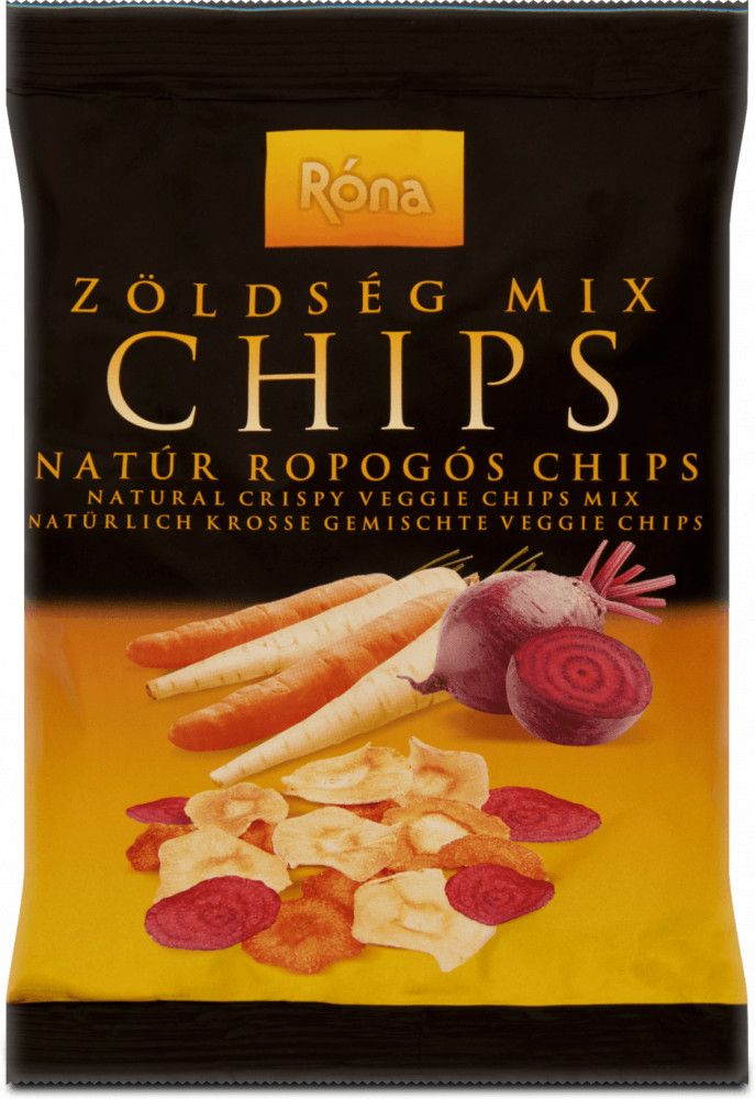 Róna Zöldségmix Chips 100 g