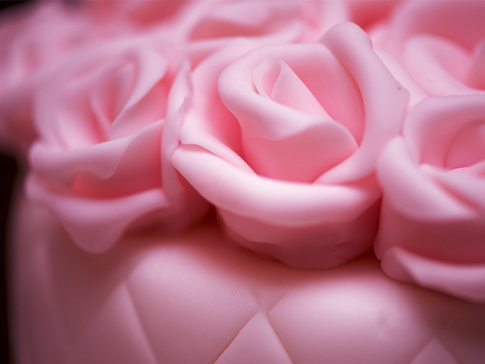 Rózsaszín bevonat - hengerelt fondant Sugar Paste Rose 250 g - Odense Marcipan