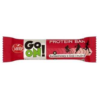 Sante go on tejcsokoládéval bevont áfonyás protein szelet 50 g