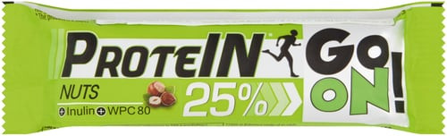 Sante go on tejcsokoládéval bevont mogyorós protein szelet 50 g