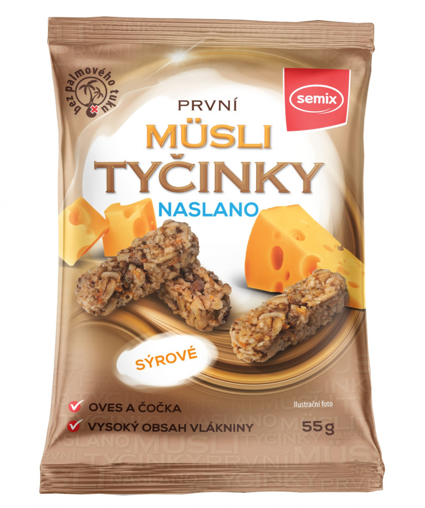 Semix Müzli Falatok Sajtos Gm. 55 g