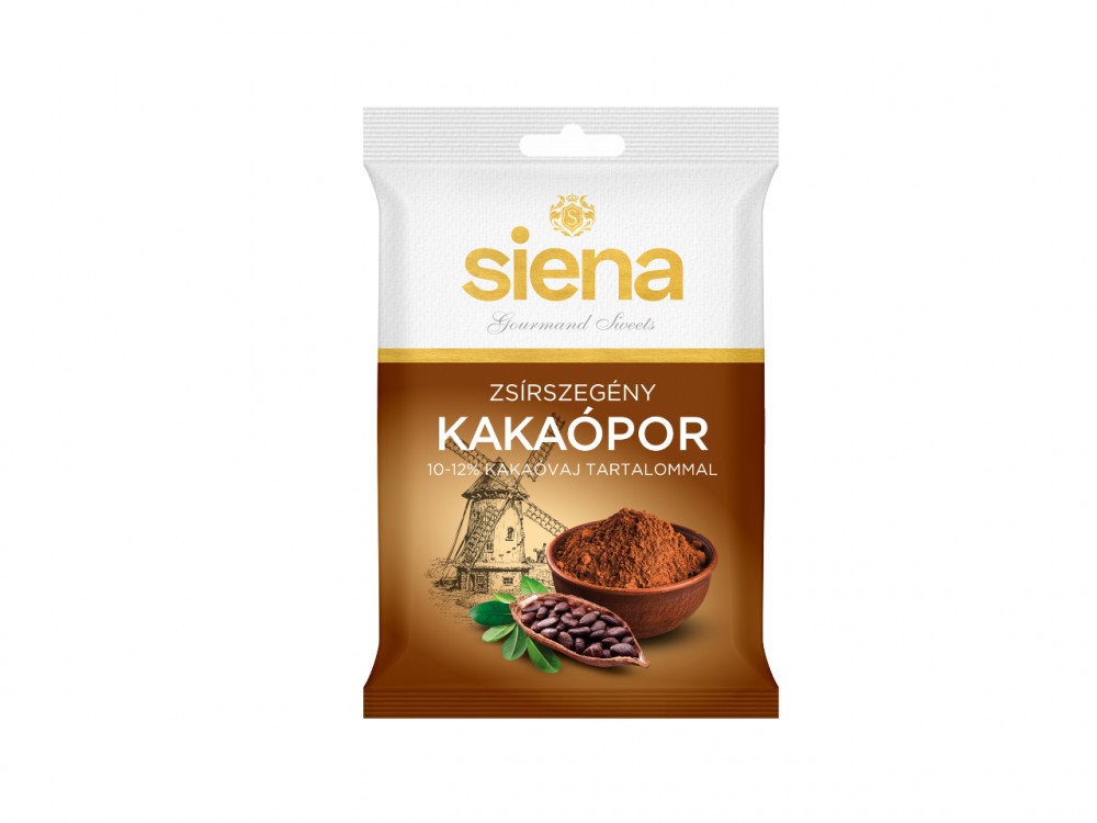 Siena 10-12% zsírszegény kakaópor 75 g