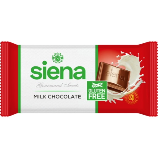 Siena tejcsokoládé gluténmentes 90 g