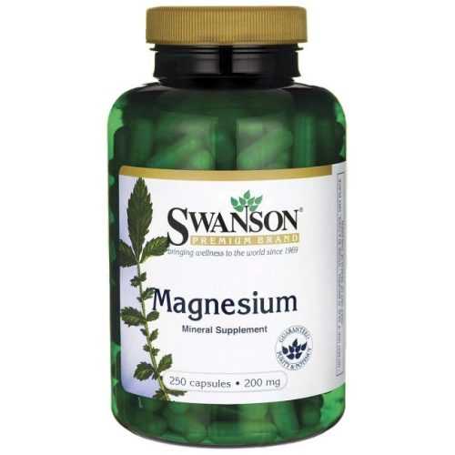 Swanson magnézium kapszula 250mg 250 db