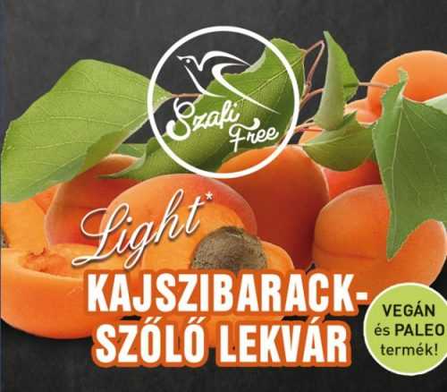 Szafi Free lekvár kajszibarack-szőlő 350 g