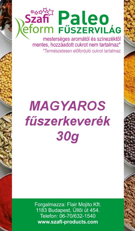 Szafi R.Fűszer Magyaros 30 g