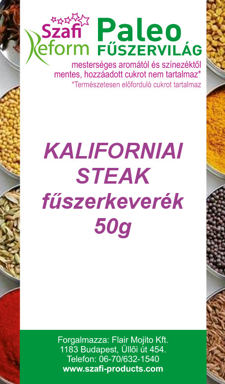 Szafi Reform Paleo Kaliforniai steak fűszerkeverék 50 g