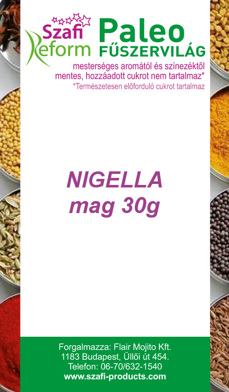 Szafi Reform Paleo Nigella mag 30 g