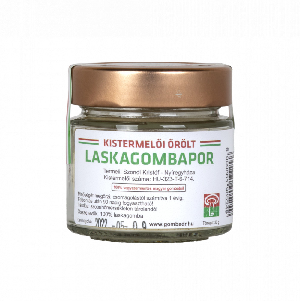 Szárított laskagomba por 50 g