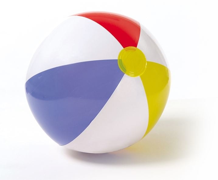 Szivárvány felfújható labda 51 cm - INTEX