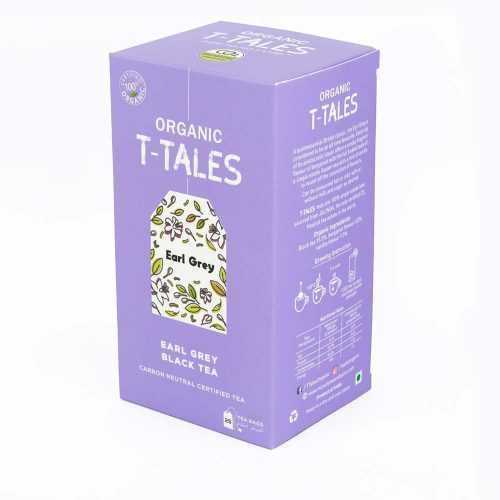 T-TALES EARL GREY FEKETE TEA 50G