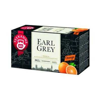 Teekanne earl grey narancs ízű fekete tea 33 g