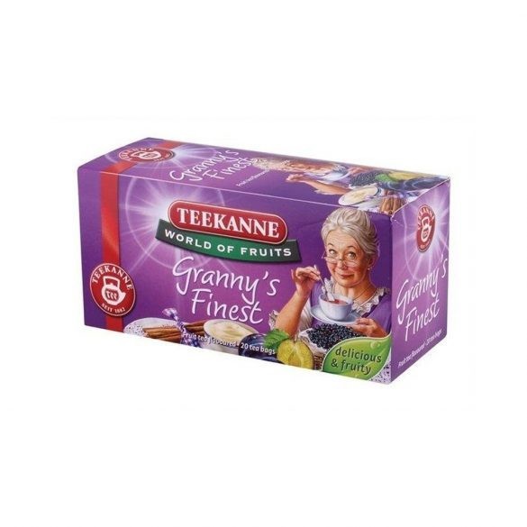 Teekanne grannys finest szilvás tea 20x2