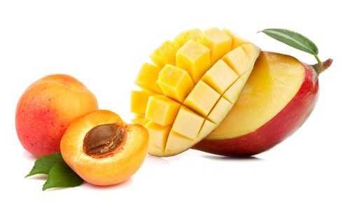Tejszínhab és krém fixáló mangó és sárgabarack ízben