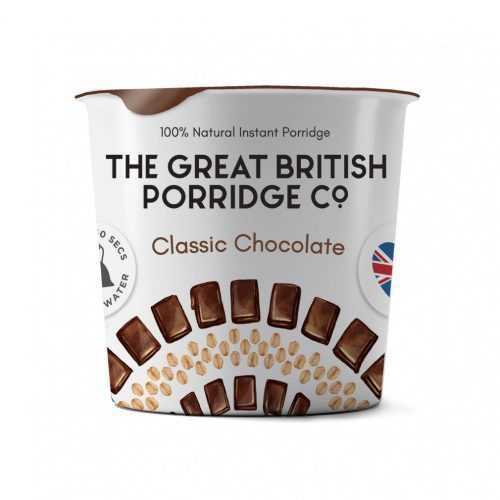 The Great british porridge csokoládé instant zabkása poharas 60 g
