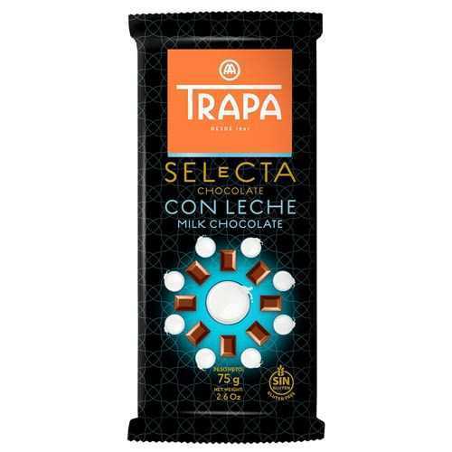 Trapa Selecta táblás tejcsokoládé 75 g