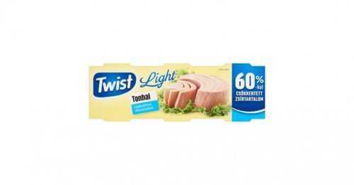 Twist tonhaltörzs light növényi olajban 3x60g 180 g