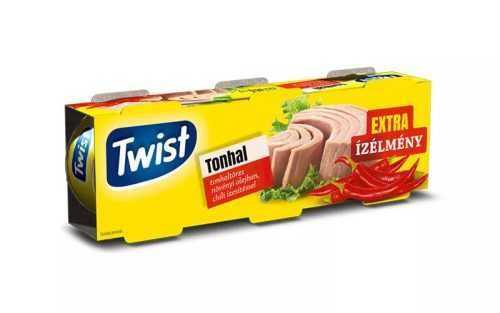 Twist tonhaltörzs növényi olajban chili 3x80g 240 g