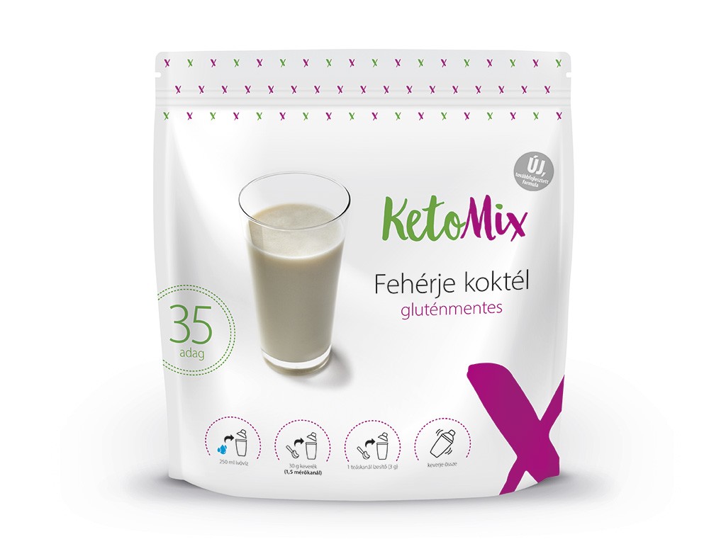 Új generációs KetoMix protein koktél 1050 g (35 adag)