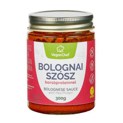 Veganchef Bolognai Szósz Borsóprot.Gm.Lm 300 g