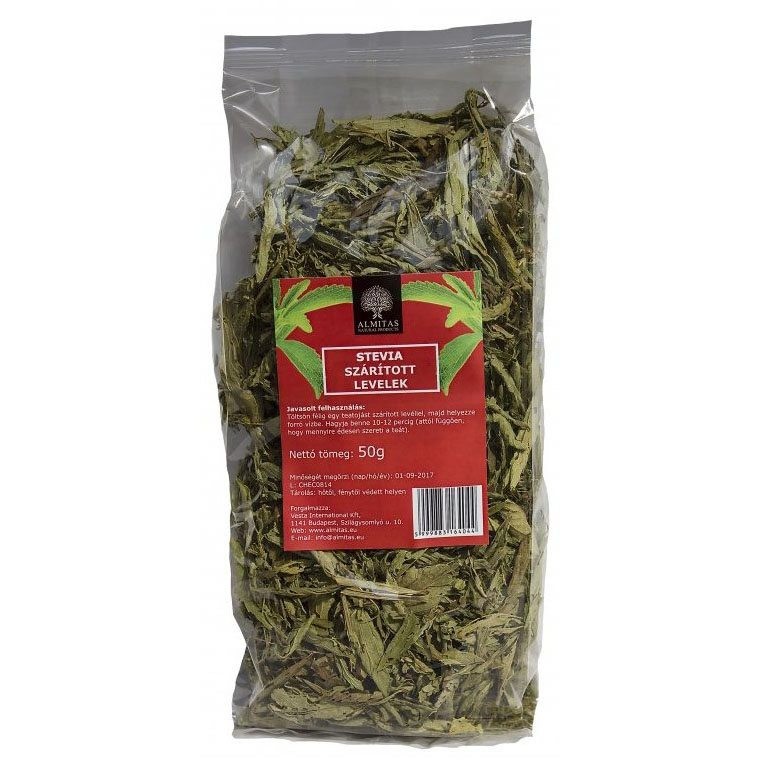Vesta Almitas Stevia 50g szárított tealevél