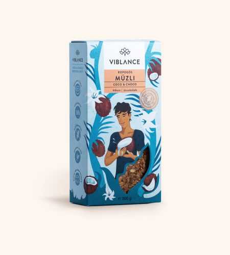 Viblance ropogós müzli coco&choco 300 g