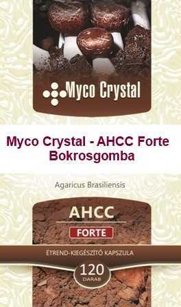Vita Crystal Myco Crystal - AHCC Forte Bokrosgomba 120db
