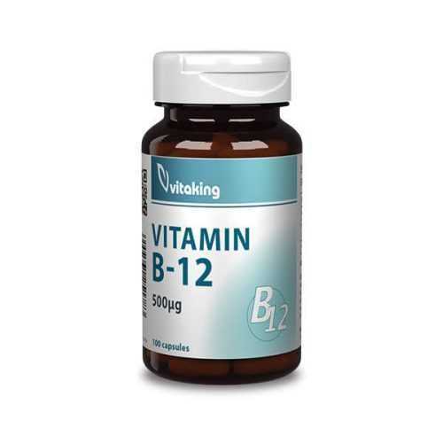 Vitaking B12-Vitamin Kapszula 500Mg 100 db