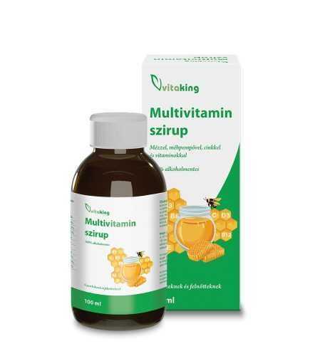 Vitaking Multivitamin Szirup + Méhpempő (100ml)