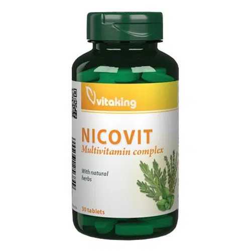 Vitaking NicoVit multivitamin 30db tabletta