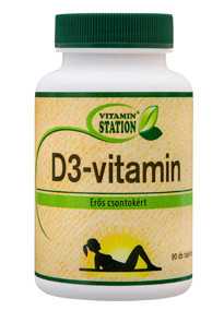 Vitamin Station d3-vitamin 90 db