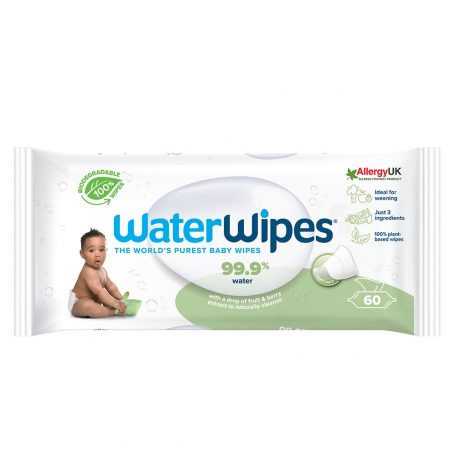 Waterwipes bio szappanbogyós baba törlőkendő 60 db