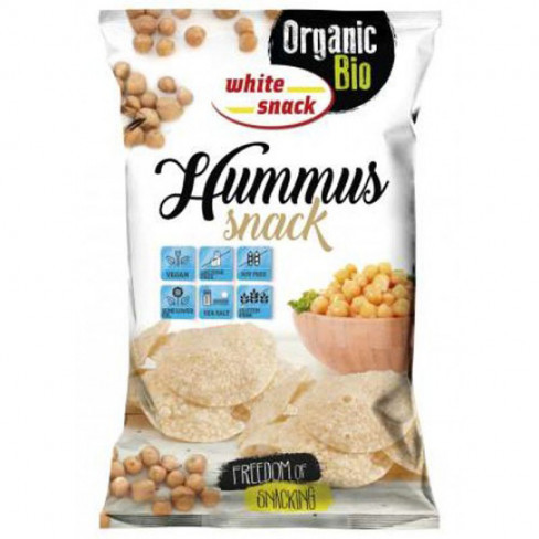 White Snack bio hummus snack 45 g