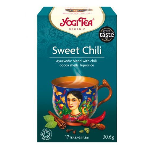 Yogi bio tea édes chili mexikói fűszeres 17x1