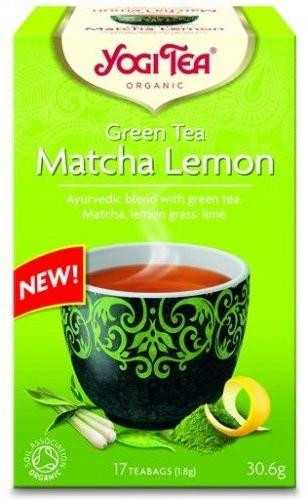 Yogi bio tea zöld matcha-citrom 17x1
