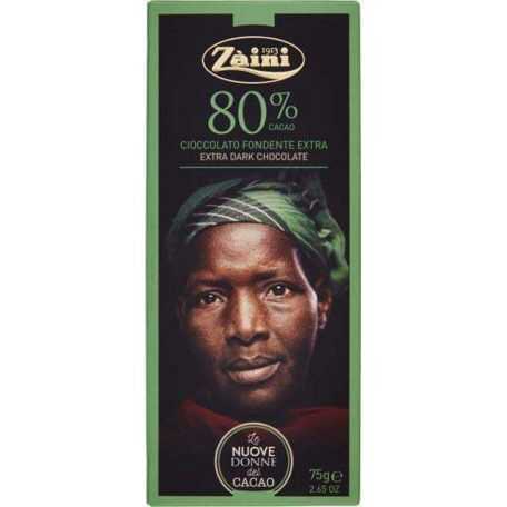 Zaini étcsokoládé 80% 75 g