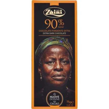 Zaini étcsokoládé 90% 75 g