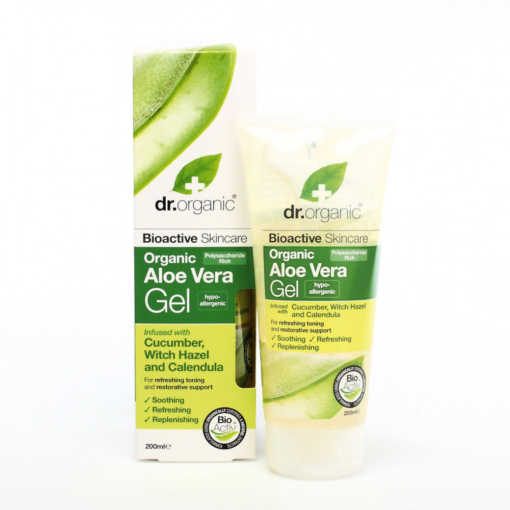 dr.Organic Bio Aloe vera gél bio uborka kivonattal 200ml