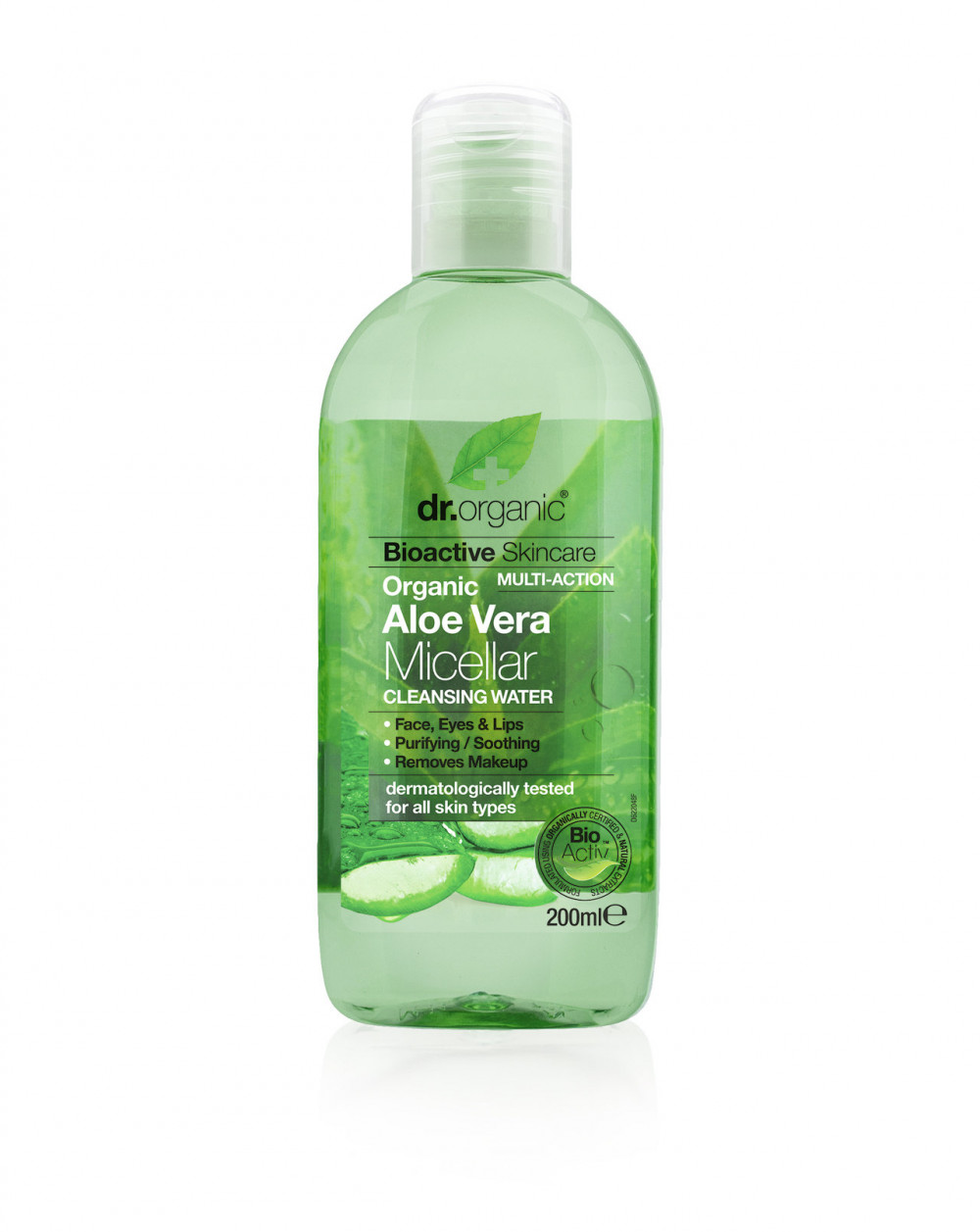 dr.Organic Micellás víz bio aloe verával 200ml