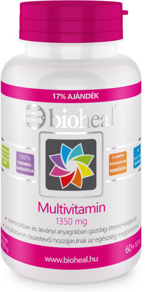 Bioheal multivitamin 1350mg 70 db