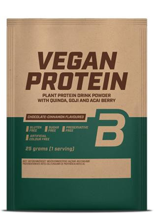 Biotech vegan protein mogyoró ízű fehérje italpor 25 g