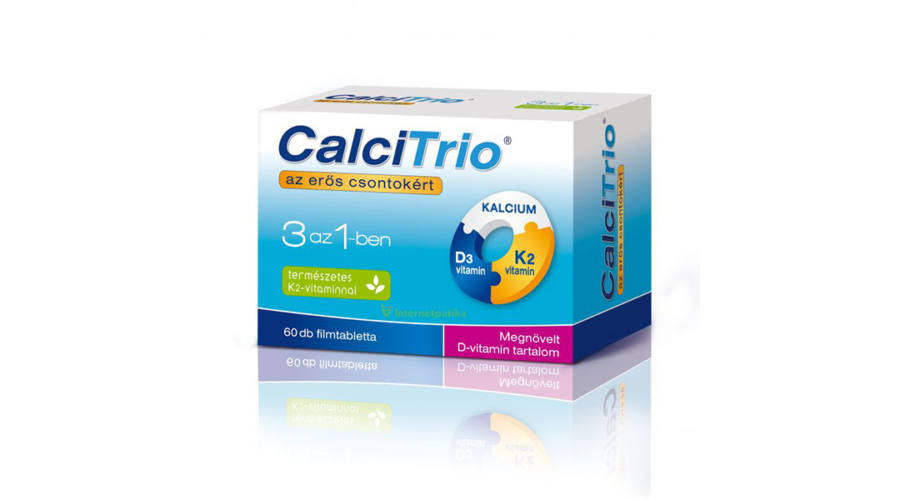 Calcitrio kalcium+k2+d3-vitamin filmtabletta 60 db