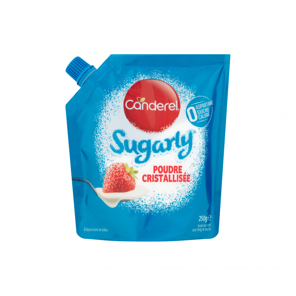 Canderel sugarly eritrit és szukralóz alapú kristályos por 250 g