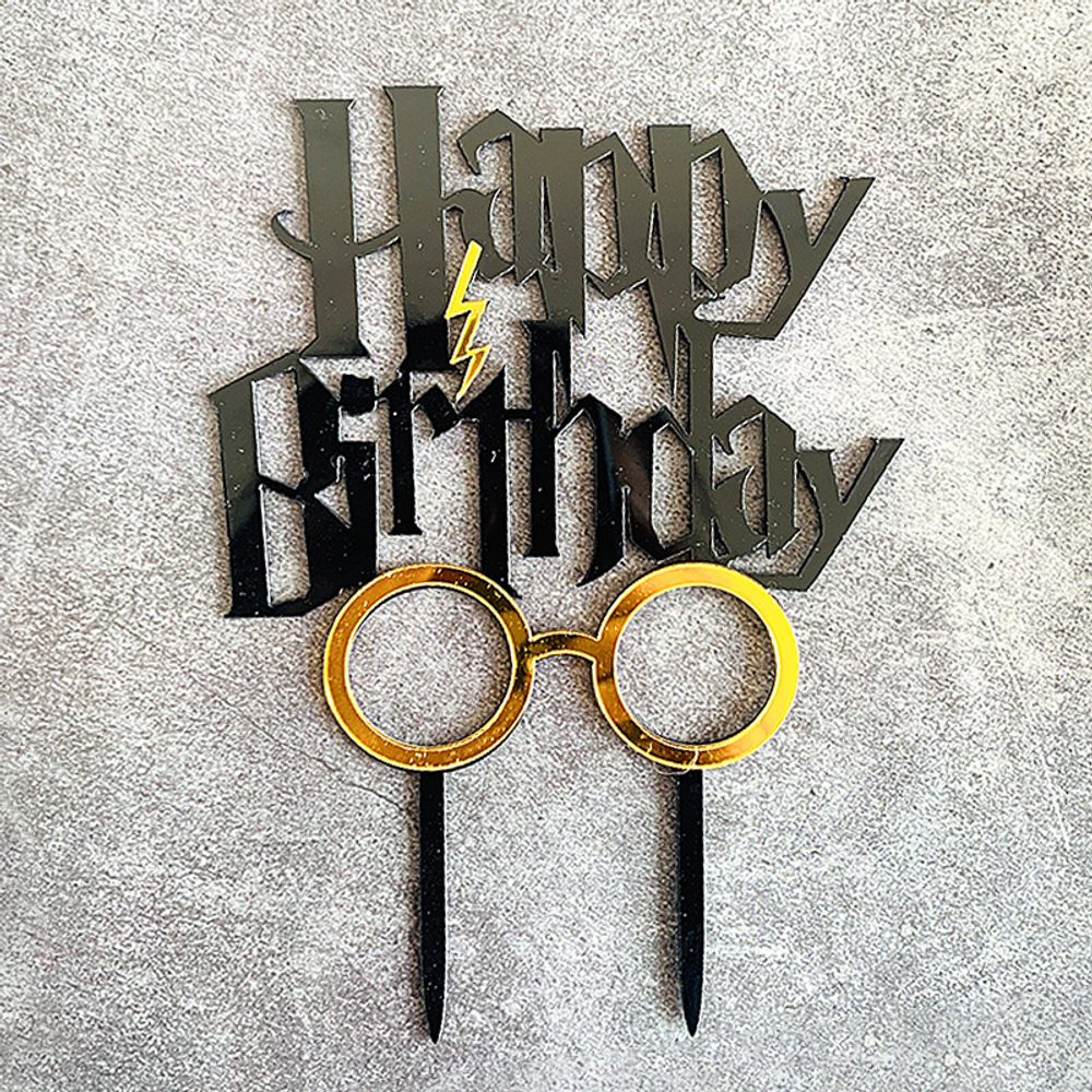 Harry Potter tortabevonó - Boldog születésnapot! - Cakesicq