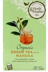 London H&H bio zöld tea és manuka méz 20x 40 g