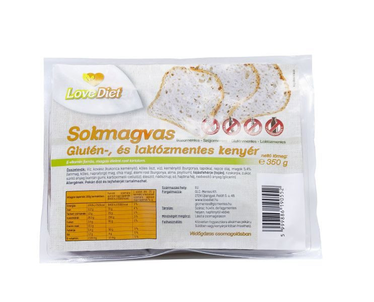 Love Diet Sokmagvas Kenyér Gm. 350 g