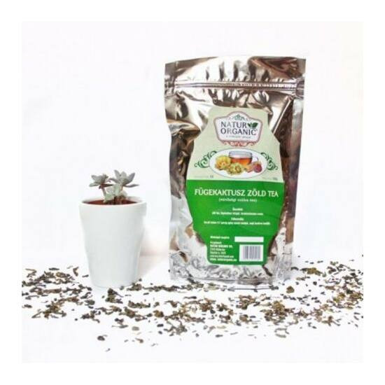 Natur organic fügekaktusz zöld tea 100 g