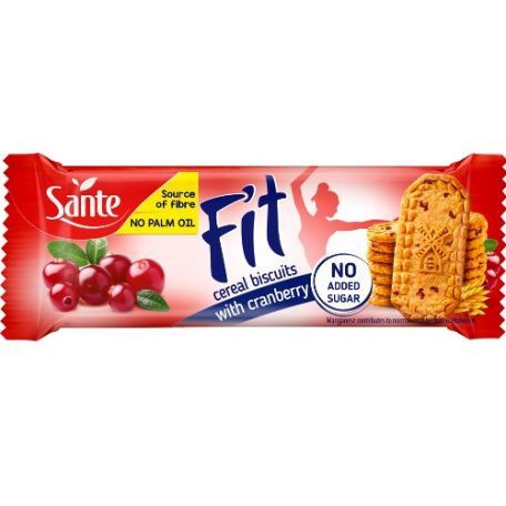 Sante fit keksz áfonyás hozzáadott cukor nélkül 50 g