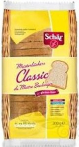 Schar gluténmentes kenyér classic szeletelt fehér 300 g