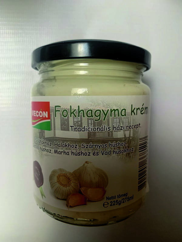 Vecon fokhagyma krém 225 g